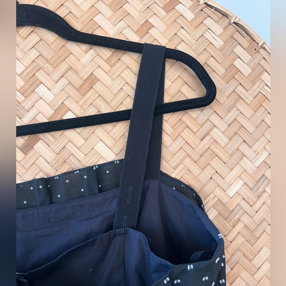 REBECCA TAYLOR SLEEVELESS PLEATED DETAIL MINI DRESS - Picture 9 of 14